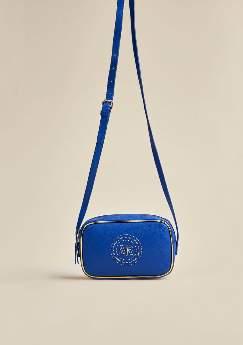 Bolsa Morena Rosa Crossbody Logo Mr Azul